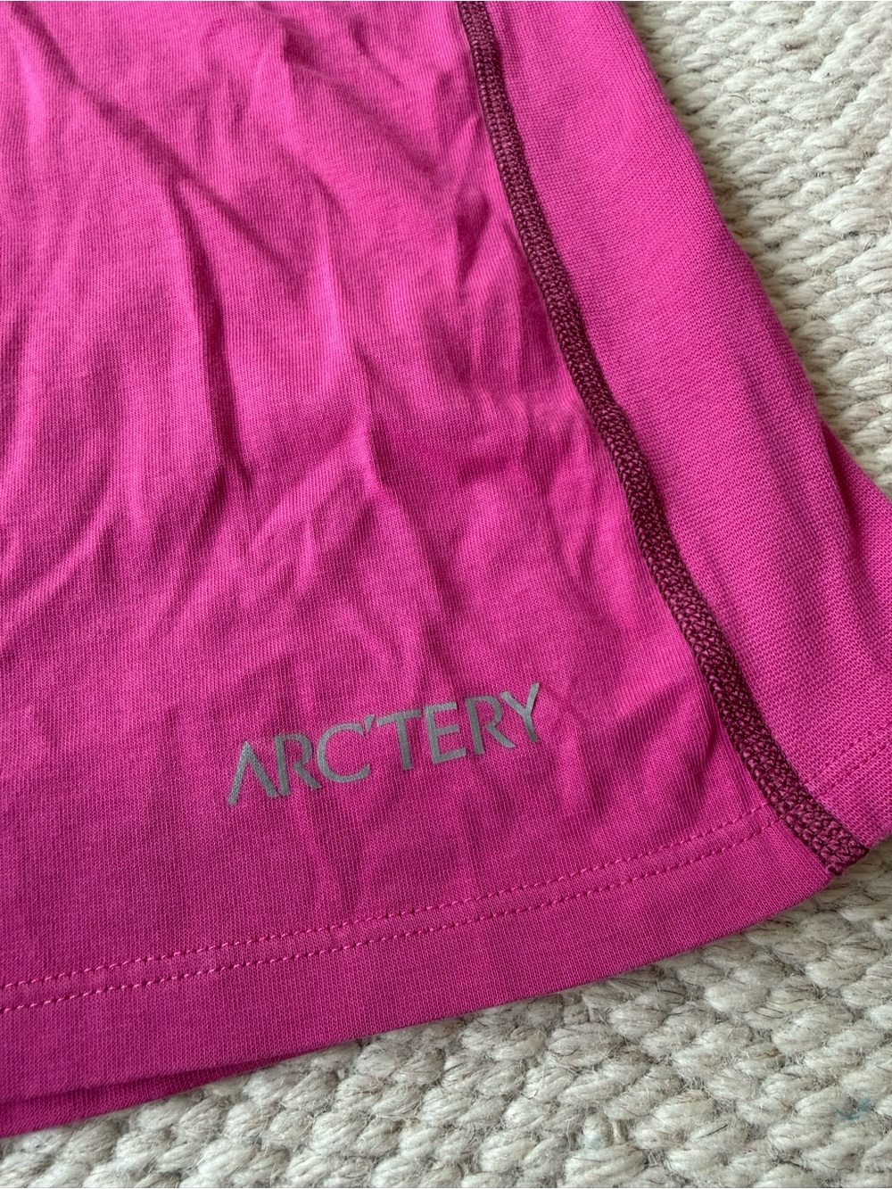 Arc'teryx Women's System A Long Sleeve Alesa T-Shirt in Pink sz L - Picture 6 of 7
